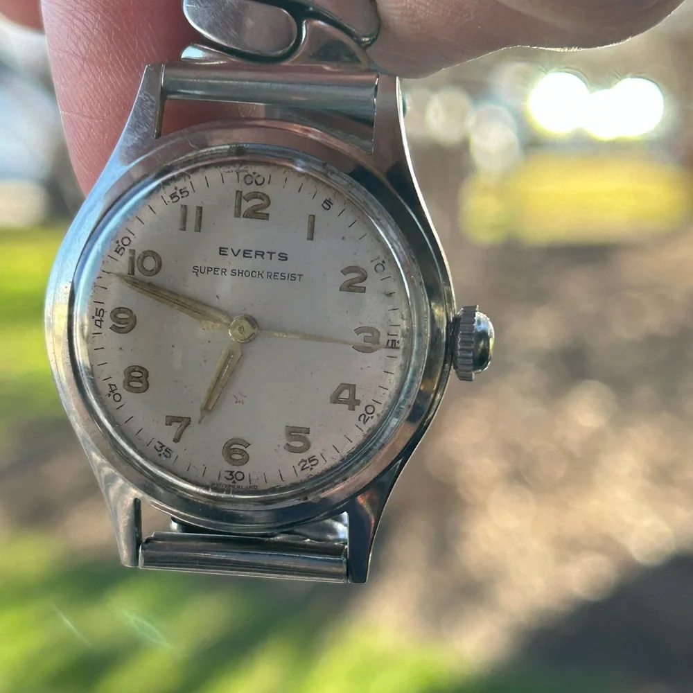 Women's Silver Analog Watch
